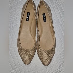 Nine West Women's Tan Flats